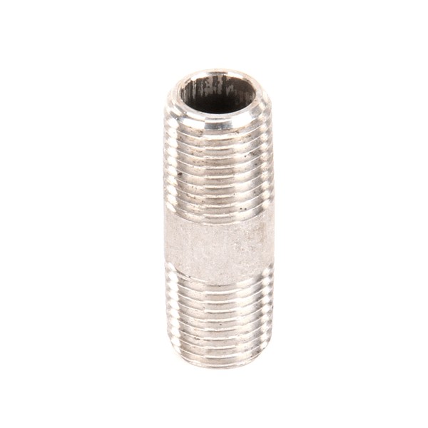 (image for) BKI (Barbeque King) FT0234 NIPPLE, 1/4 X 1 1/2, SS 304